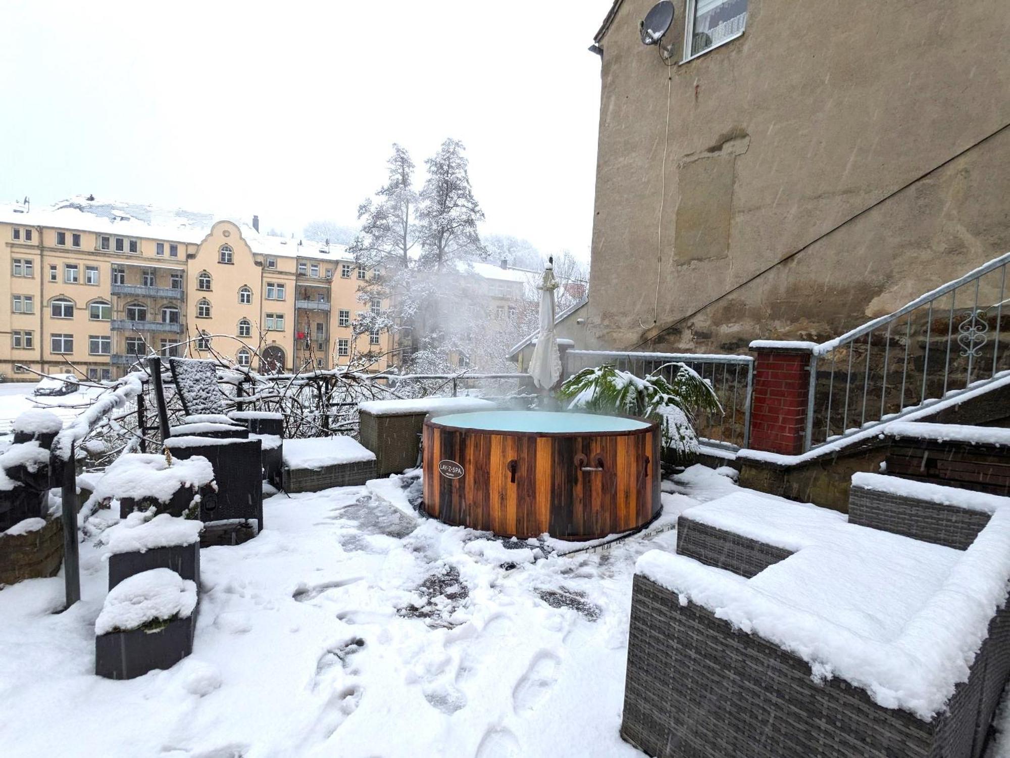Hw2 - Urlaubsmagie - Sauna & Whirlpool Fuer Alle Sebnitz Exterior foto